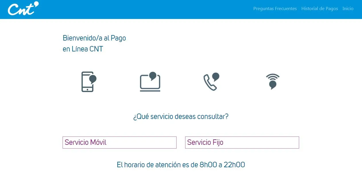 CNT Planilla – Consultar valor planilla telefónica CNT